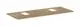 Hansgrohe-HG-Xelu-Q-Konsole-1360-550-mit-2-Ausschnitten-fuer-Aufsatzwaschtisch-mit-Hahnloch-Eiche-Natur-54125230 gallery number 1